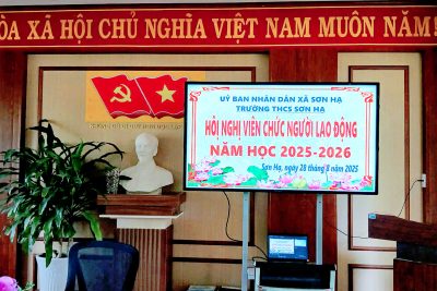 HỘI NGHỊ  VIÊN CHỨC  NGƯỜI LAO ĐỘNG NĂM HỌC 2025 – 2026