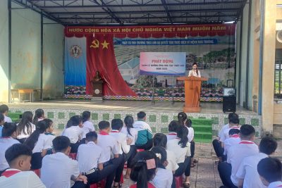 PHÁT ĐỘNG “TUẦN LỄ HƯỞNG ỨNG HỌC TẬP SUỐT ĐỜI NĂM 2025”