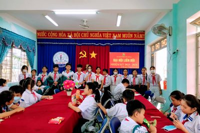 ĐẠI HỘI LIÊN ĐỘI TRƯỜNG THCS SƠN HẠ – NHIỆM KỲ 2023 – 2024