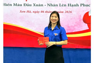 “MỖI GIỌT MÁU CHO ĐI – MỘT TẤM LÒNG NHÂN ÁI” ĐỢT I NĂM 2026